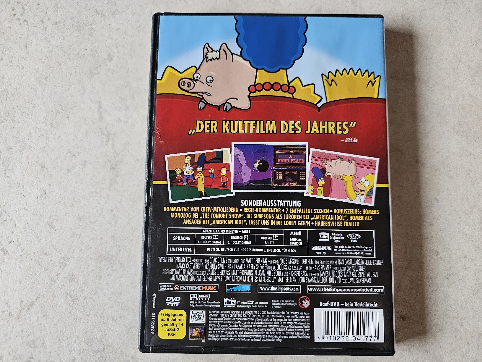 Tutti i DVDs: Simpsons  -  Der Film – Usato da Schneisingen venduto da backstore24 1