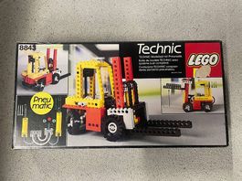 Lego Technic 8843 Pneumatik Gabelstapler, 1984, komplett