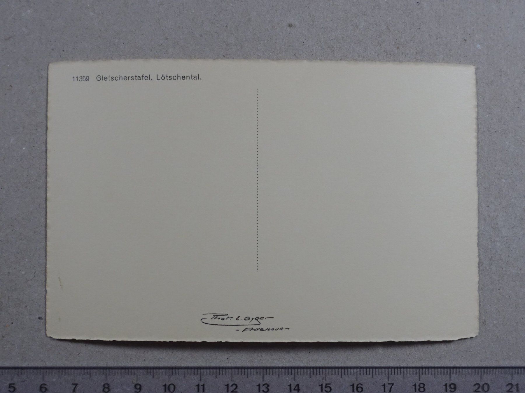 Cartoline postali: Lötschental, Gletscherstafel, Kühe – Usato da Lenzburg venduto da fh1 1