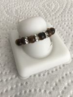 Fingerring Tigerauge elastisch