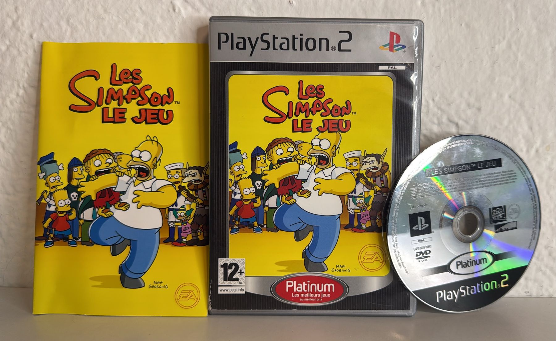 Giochi: Die Simpsons Das Spiel PS2 Platinum Version komplett – Usato da Ehrendingen venduto da lax21