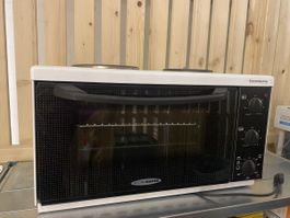 Römmelsbacher Kombiofen mit 2 Kochplatten, guter Zustand
