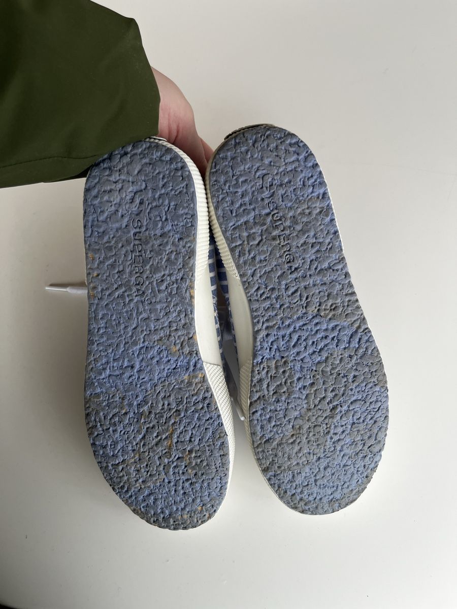 Superga Scarpe da donna: Superga Sneaker blau/weiss gestreift Grösse 37 – Usato da Olten venduto da hahnice99 5