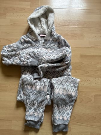 Kuscheliger Hunkemöller Schlafanzug Gr. 2 Grösse S Winter ❄️