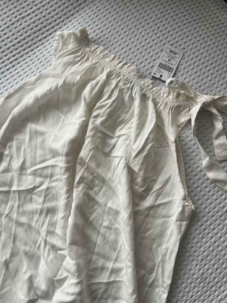 Vestiti: NEUES KLEID WEISS SCHULTERFREI GR M – Nuovo (secondo la descrizione) da Basel venduto da theo-g77 1