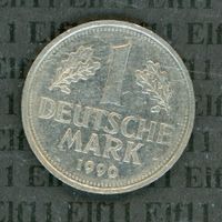 DEM___1.00 1990F -vz 1 Deutsche Mark