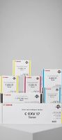 7x Original Canon Toner C-EXV 21 / 17 / 43  Neu & OVP (Set)