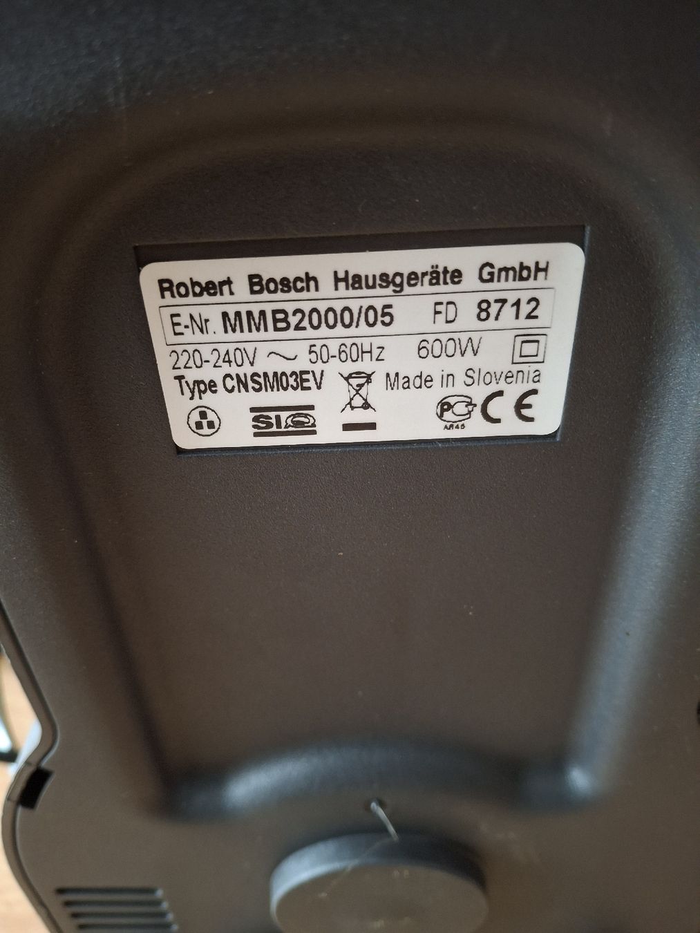 Bosch Elettrodomestici da cucina: Mixer – Usato da Bern venduto da Sahlenweidli 4