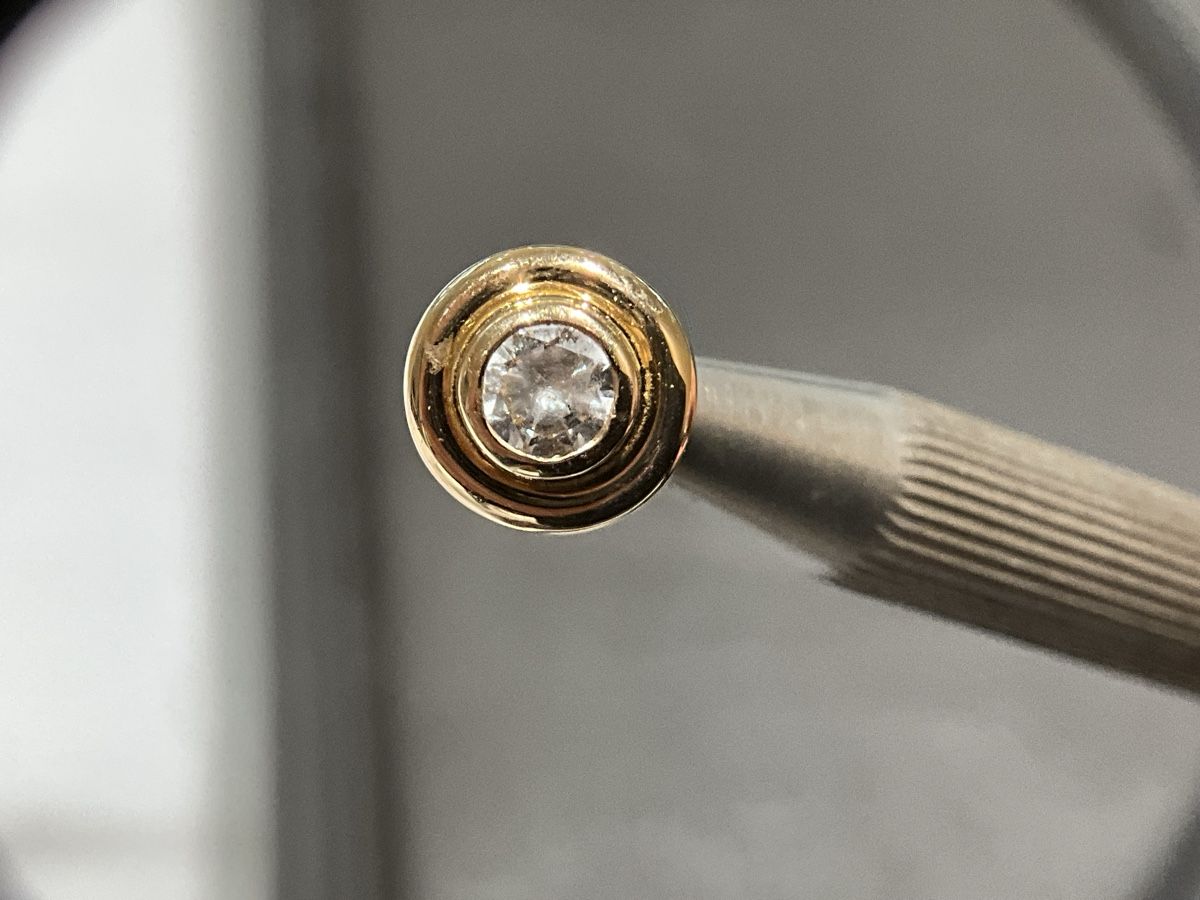 Orecchini pendenti & Orecchini a lobo: Ohrstecker Diamant 18k Gold – Usato da Schaffhausen venduto da glamour-shop 4