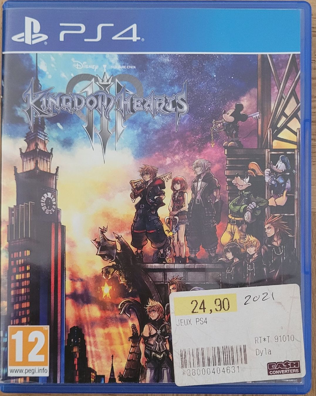 Giochi: Kingdom Hearts III - Jeu PS4 – Usato da Carouge GE venduto da ced_rd2g