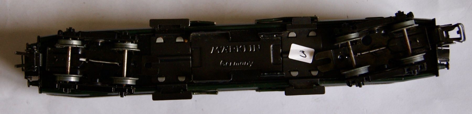 Märklin Modellini di ferrovie: wagon bagages Marklin 4017.6 de 1957, 	SBB CFF – Usato da Morrens VD venduto da alain50 3