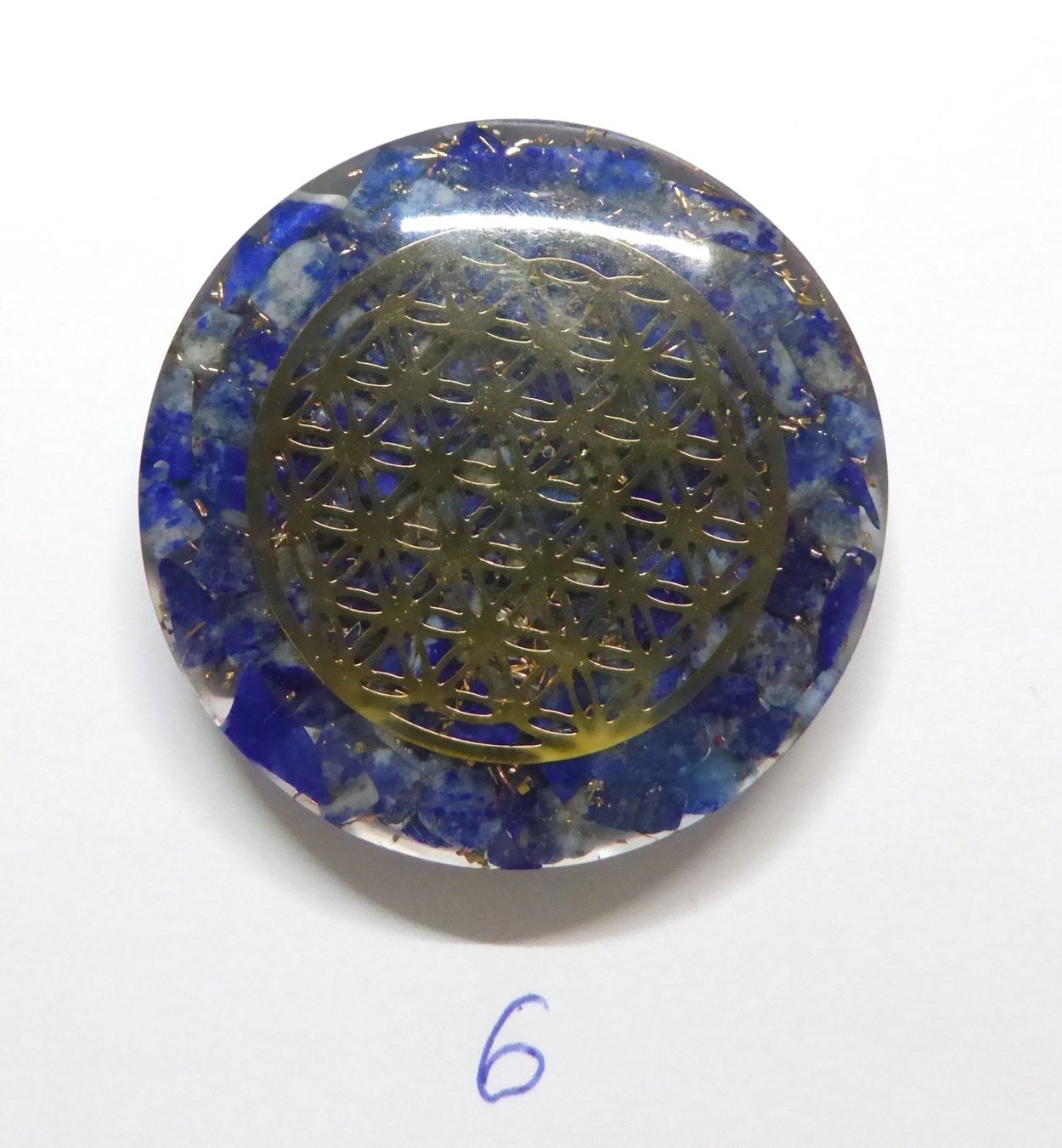 Pietre preziose: Orgon-Taler - Lapis Lazuli – Nuovo e nell'imballaggio originale da Mauren venduto da Yeelen 1
