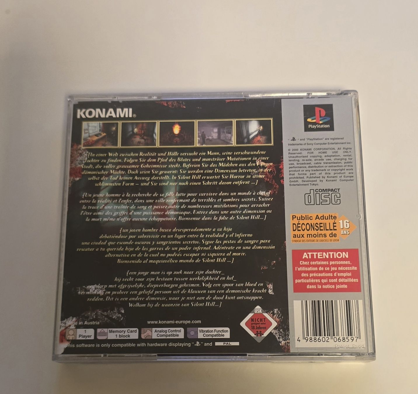 Sony Giochi: Silent Hill playstation 1 – Usato da Martigny venduto da Mustang456 1