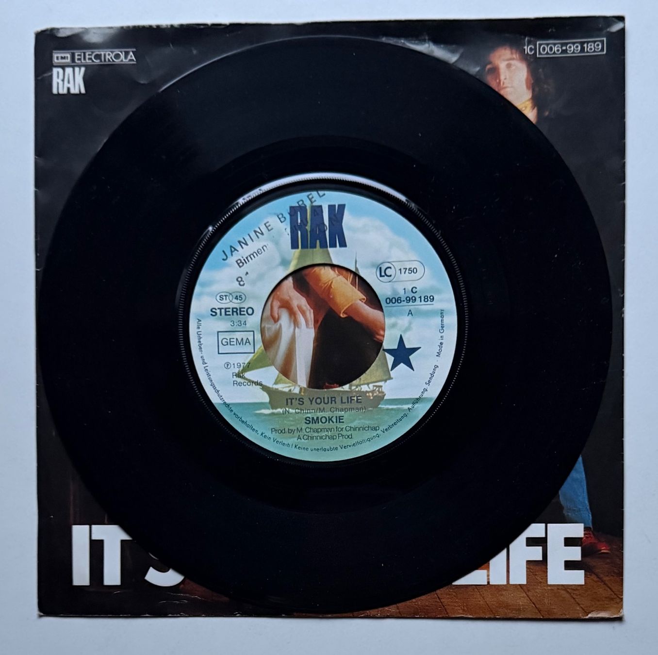 Schallplatten: Smokie / It's Your Live (45er Single) – Gebraucht aus Näfels von rottabi 1