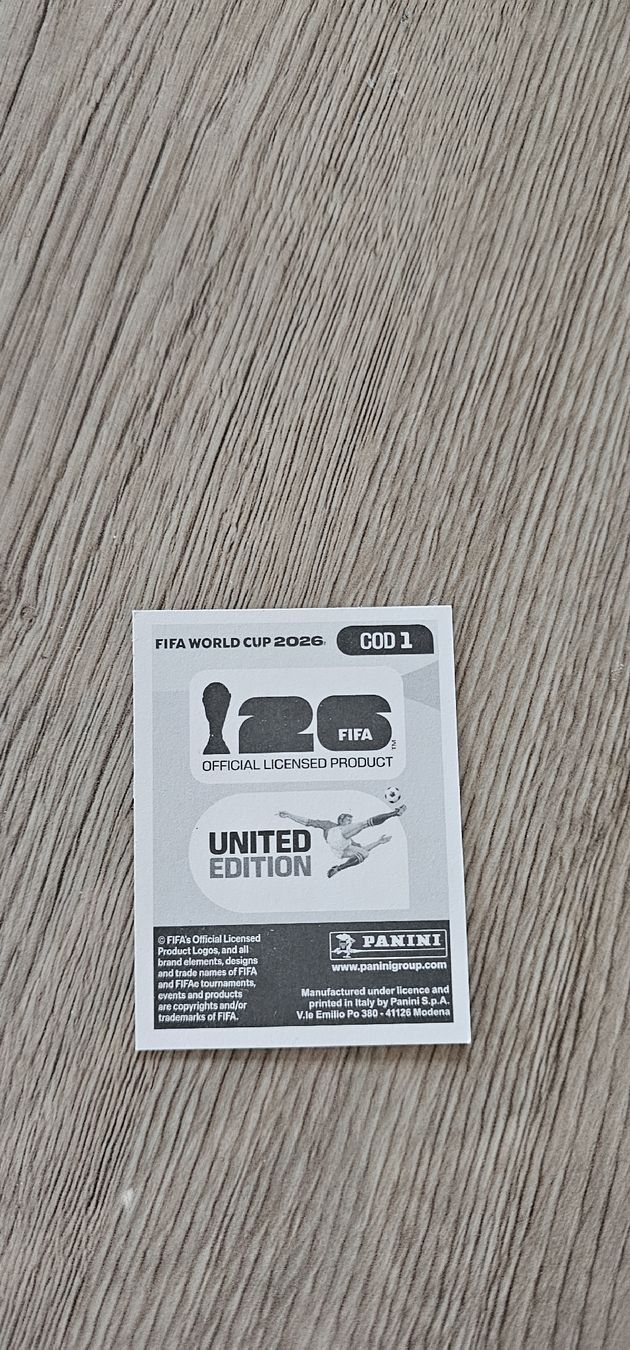 Panini Cartes à collectionner: Fifa World Cup Panini COD 1 – Neuf avec emballage d'origine à Biel VS par volcom8702 1