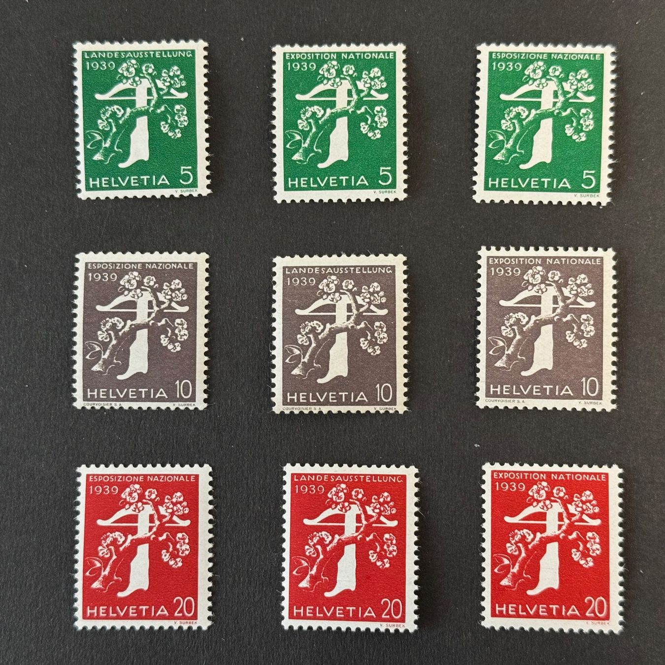 Tutti i francobolli: Landesausstellung 1939, Rollenmarken, postfrisch – Nuovo (secondo la descrizione) da Stallikon venduto da HILDECH1 1