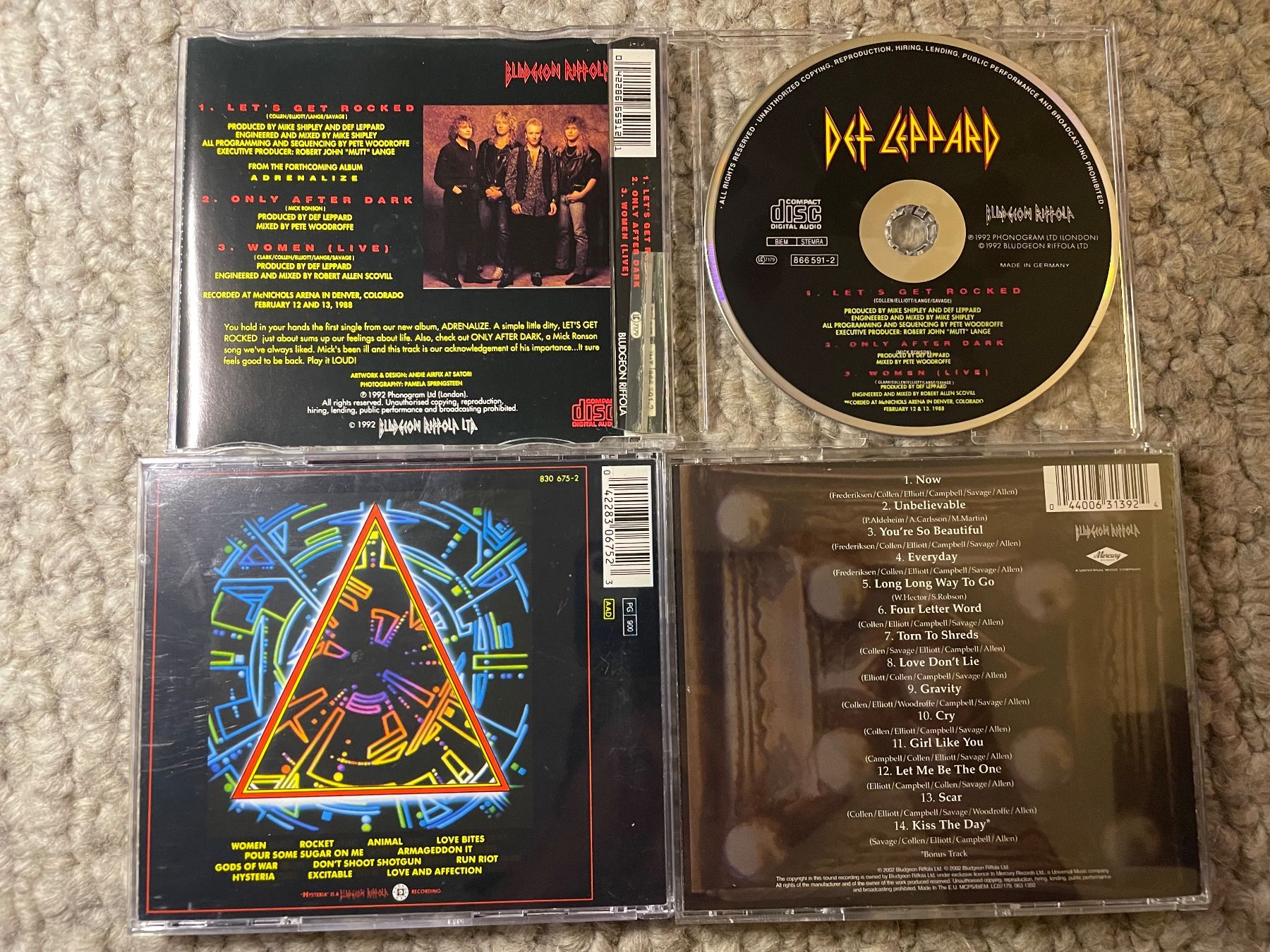 CD: 3x Def Leppard – Usato da Reinach AG venduto da trigger7811 1