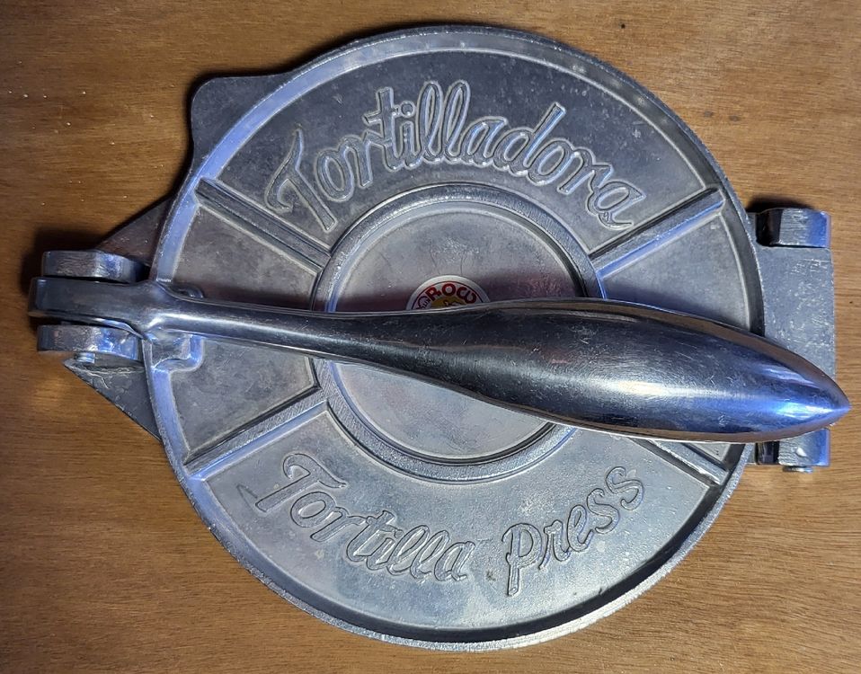 Presse à Tortillas En Bambou - 25 Cm - Pour Tortillas, Burritos, Tacos Maison - 14