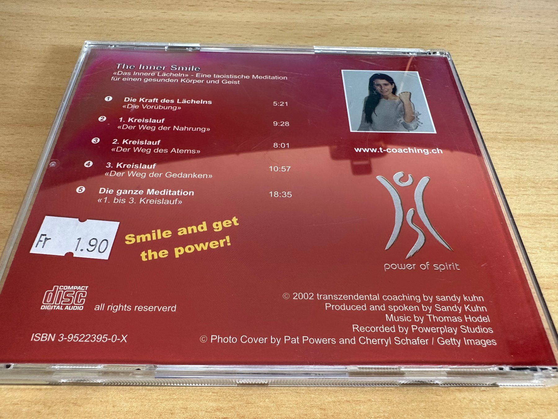 CDs: Sandy Kuhn - The Inner Smile – D'occasion à Rikon im Tösstal par Alpenmutz 1