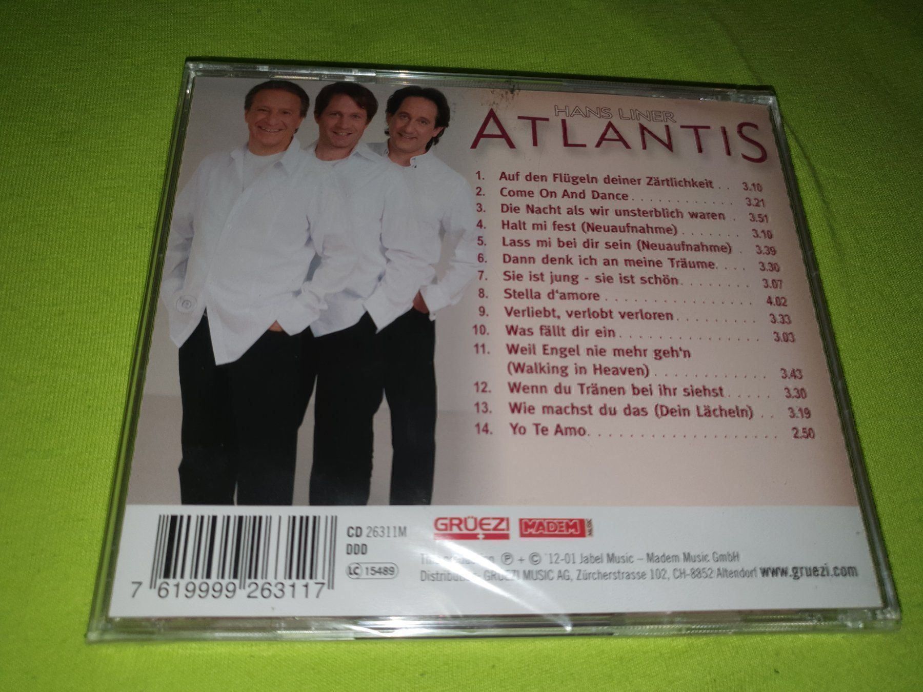 CD: Hans Liner Atlantis Musik CD – Nuovo e nell'imballaggio originale da Volketswil venduto da nibin99 1