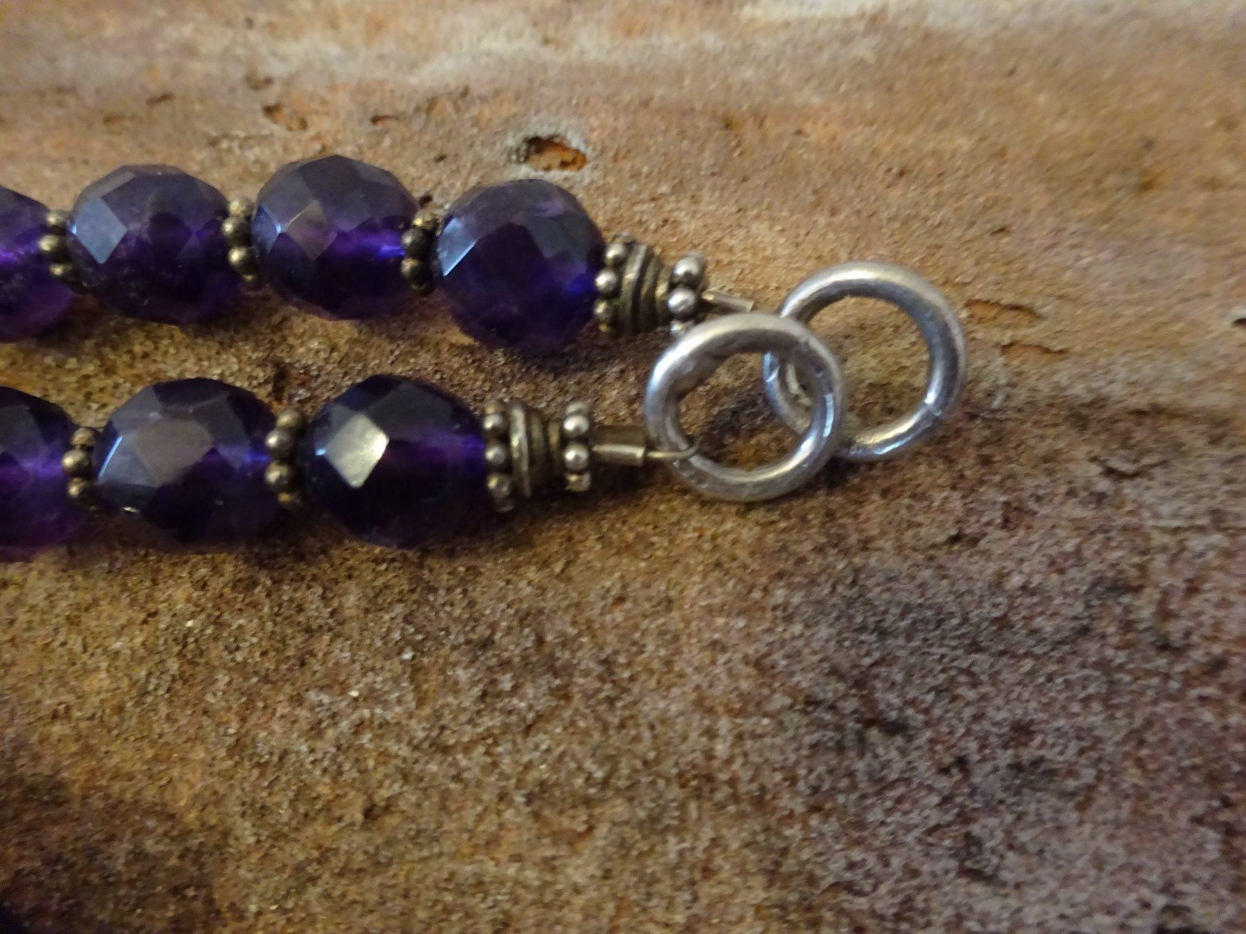 Catenine: Kette Amethyst Traube / 925 Silber – Usato da Esslingen venduto da FetteSchnecke 7