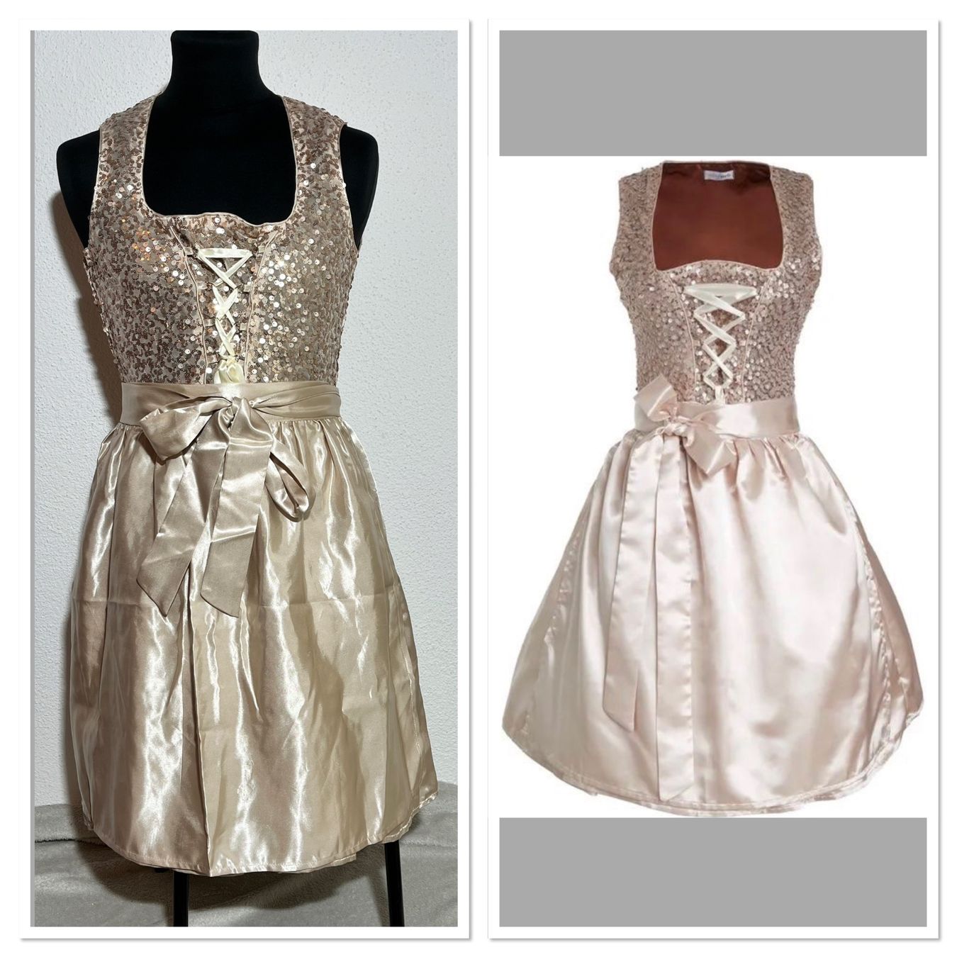 Kostüme: Ausverkauf Mini-Dirndl Burgau XL – Neu und originalverpackt aus Oberegg von MZ_DiesundDas