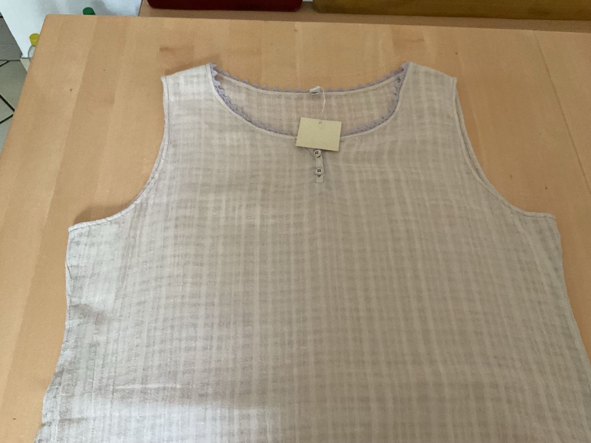 Camicette: Senas Linen/Baumwolle Bluse Ärmellos – Nuovo (secondo la descrizione) da Wil ZH venduto da RiccardaWegmann 6
