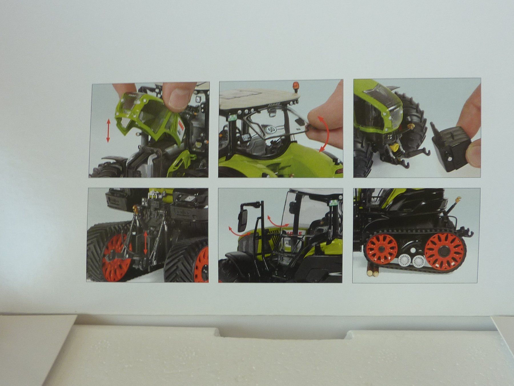 Wiking Kit di modellismo & Modellini statici: Raupentraktor Claas 930 Axion 1:32 – Nuovo (secondo la descrizione) da Dürrenäsch venduto da modellautos4you 1