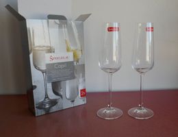 Champagnerglas . Spiegelau - Capri . 2 Stück