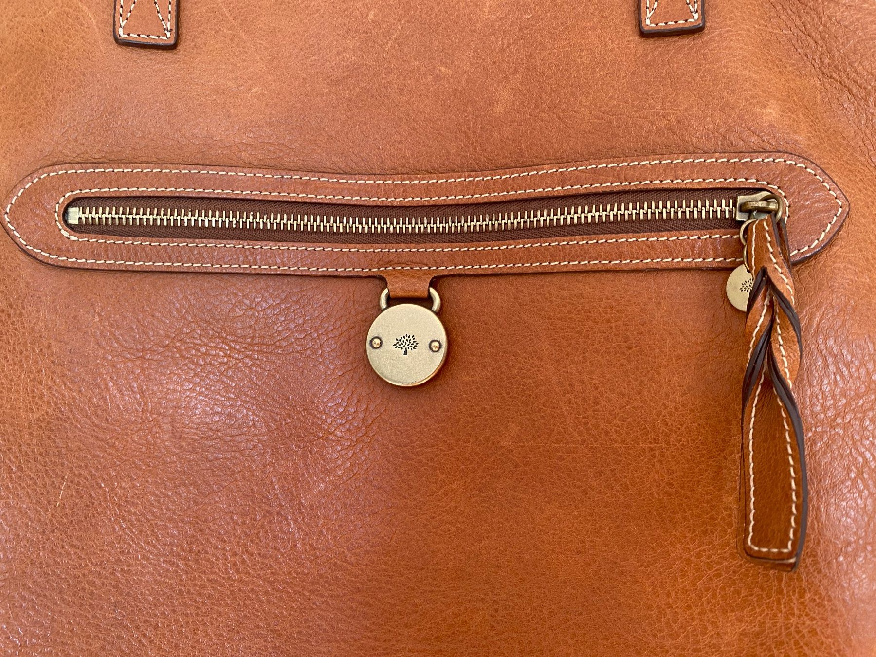 Mulberry Borse da donna: Mulberry Shopper, Leder, cognac – Usato da Freienbach venduto da sala8807 3