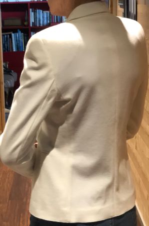 Akris Punto Blazer D36 crème weiss
