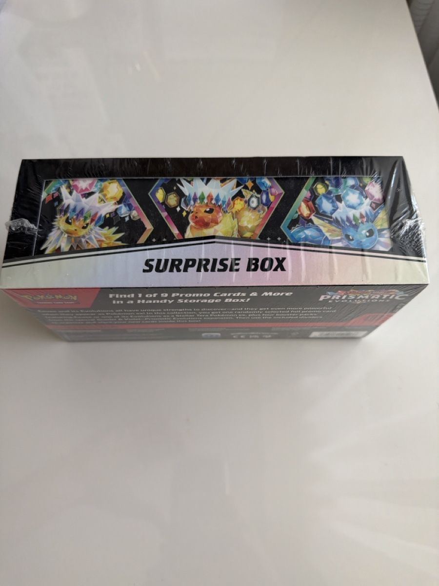 Pokémon Carte collezionabili: Prismatic Evolutions, Surprise Box, Sealed (EN) – Nuovo (secondo la descrizione) da Zürich venduto da Al_23_CH 1