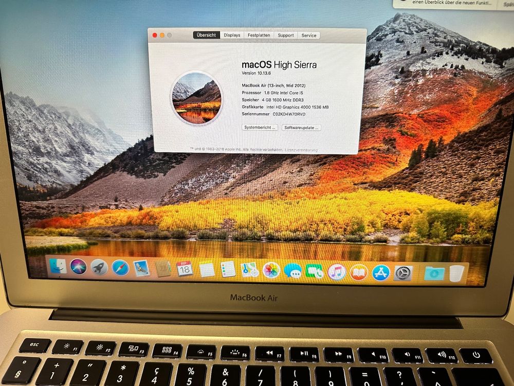 Apple Notebook: Apple MacBook Air 13.3"/4GB Ram/256GB SSD – Usato da Siebnen venduto da EAJ-Computer_Shop 5
