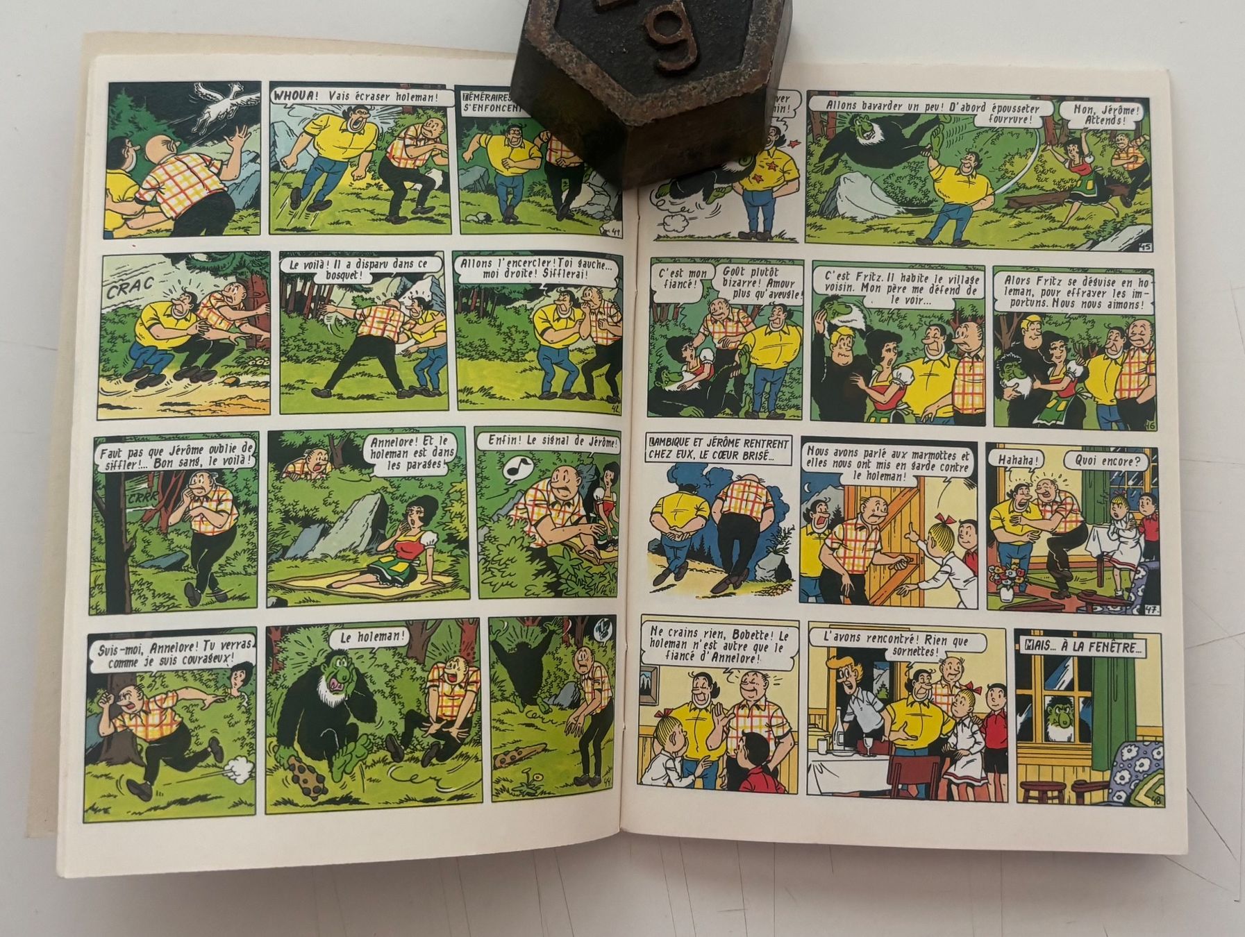 Fumetti: Bob & Bobette - Le chamois blanc - Edition publicitaire – Usato da Neuchâtel venduto da gefdeneuch 3