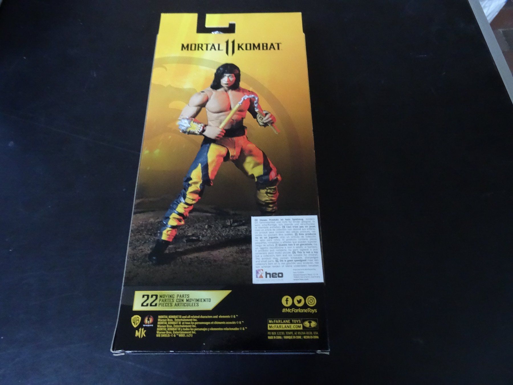Figuren: Mortal Kombat Actionfigur Liu Kang 18 cm McFARLANE – Neu und originalverpackt aus Olten von Disc-Ausverkauf 1