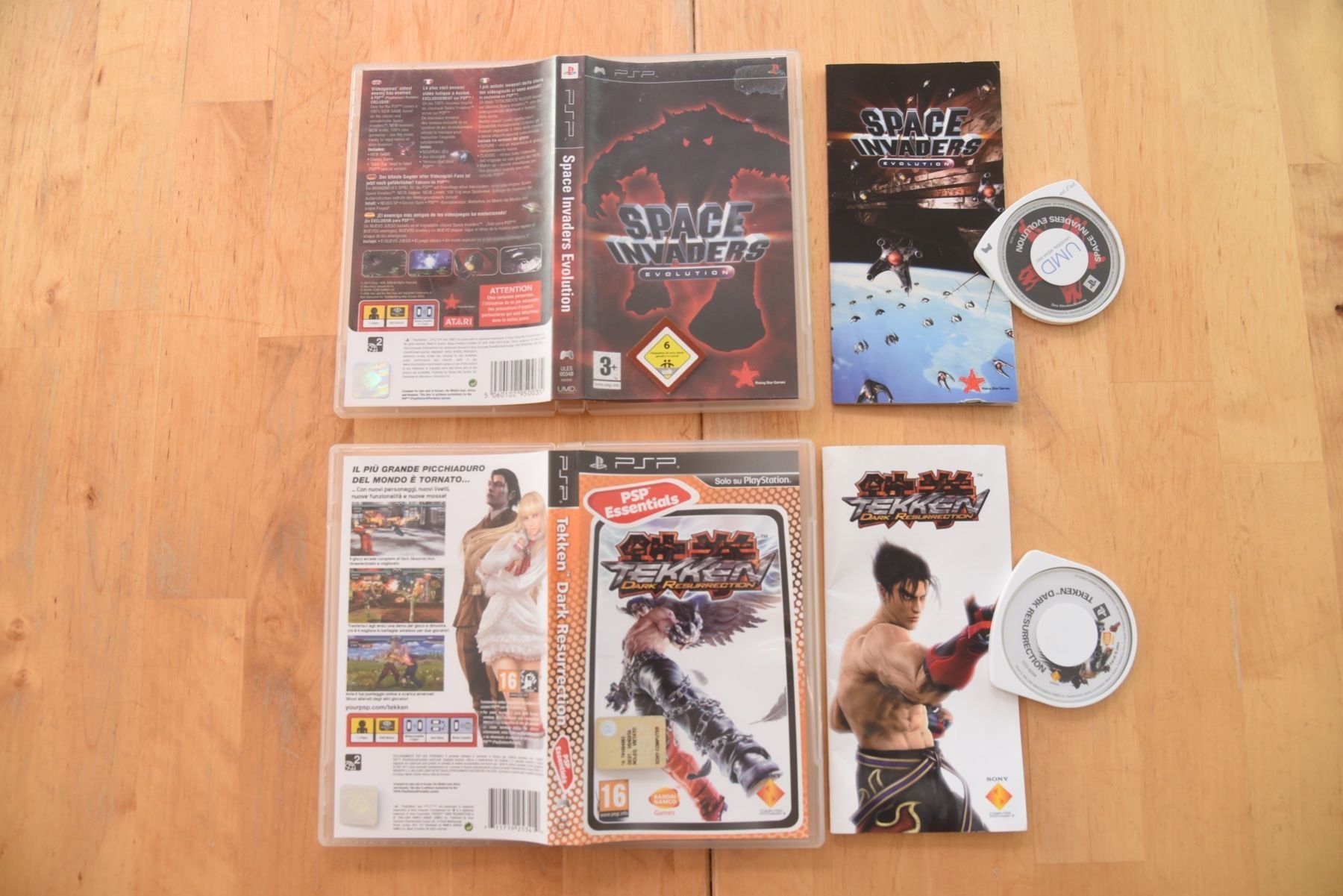 Spiele: Space Invaders Evolution + Tekken (CIB) – Gebraucht aus Frenkendorf von Fionchen