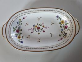 Plat vintage Thomas, en porcelaine peint à la main.