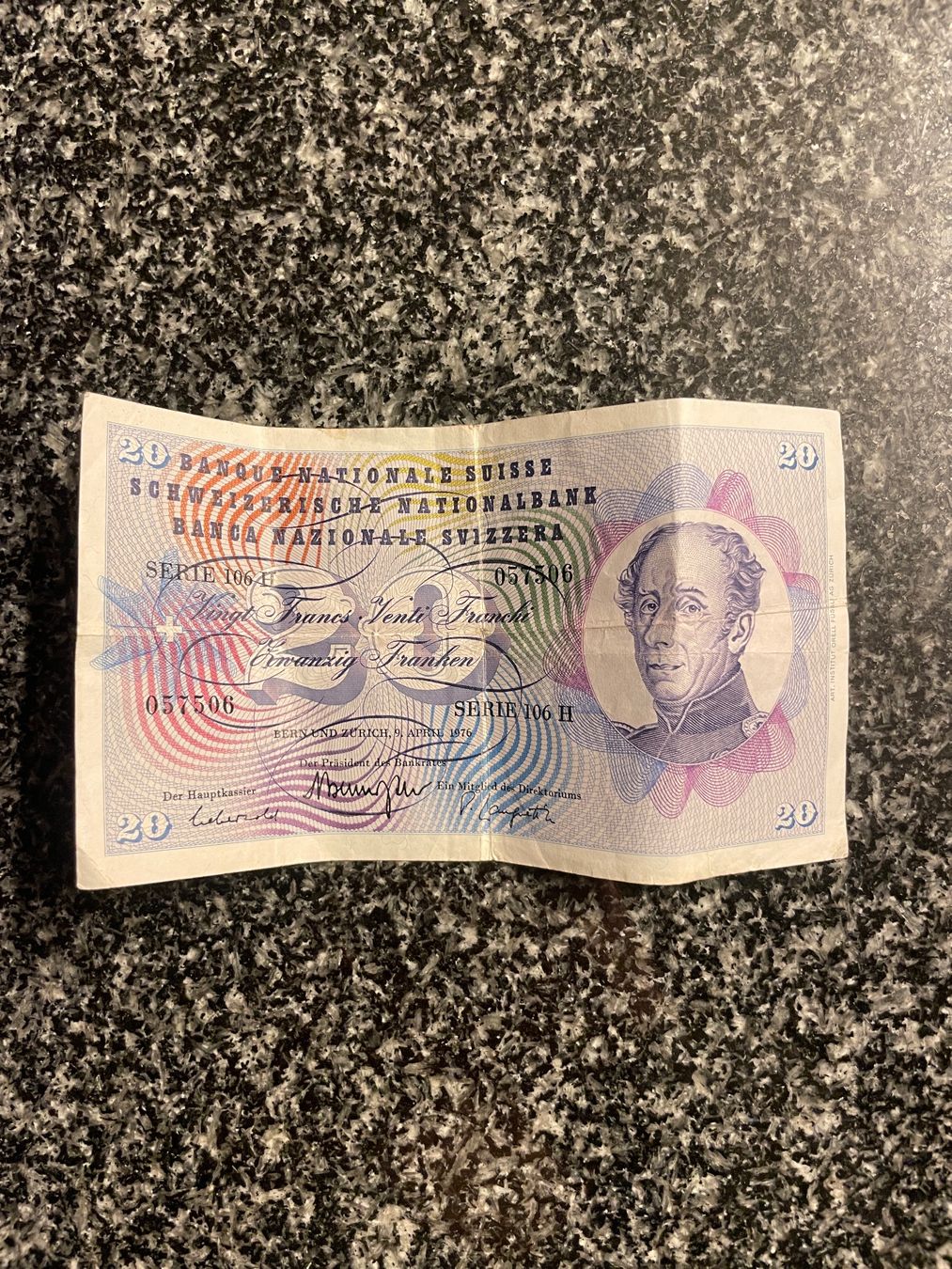 Banconote: Schweizer Banknote Serie 5 – Usato da Bern venduto da Zentro