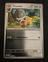 DINOCLIER 061/084 REVERSE POKEMON NUIT NOIRE