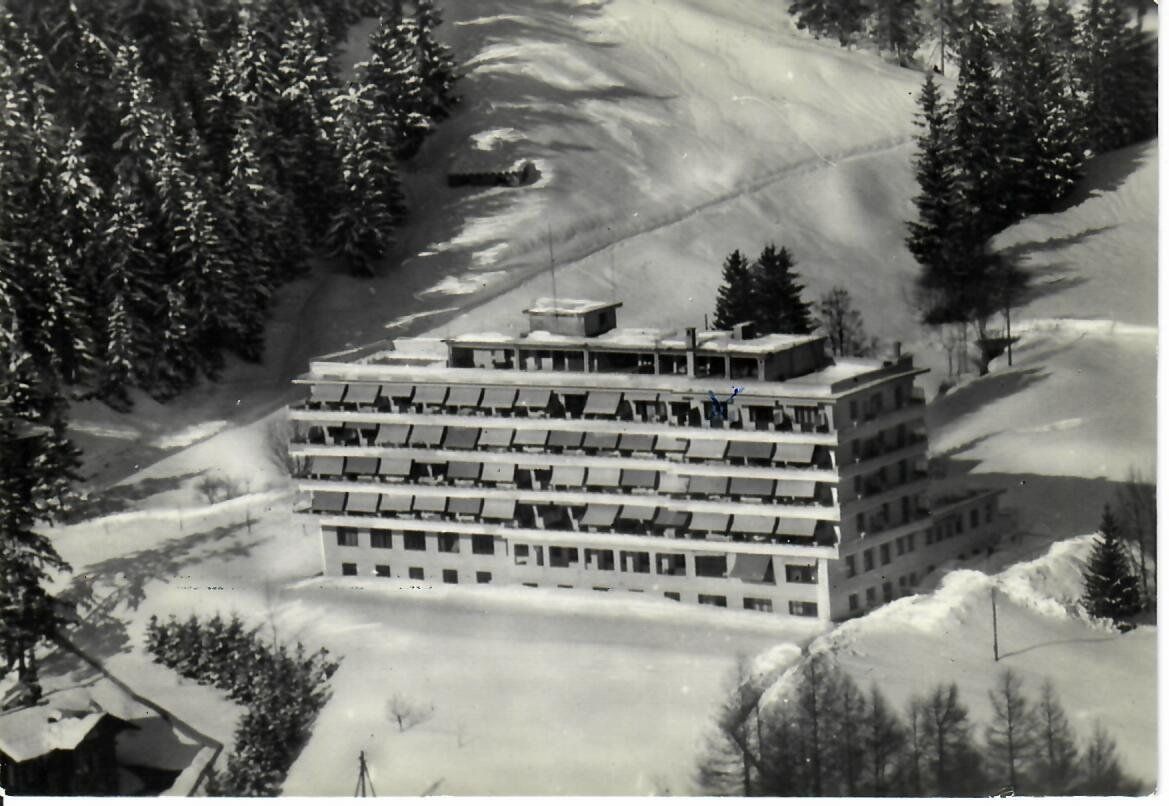 Cartoline postali: Luzern Sanatorium - Montana Hall – Usato da Hochdorf venduto da Ziegel-16