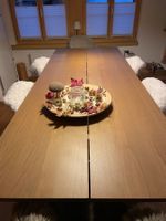 Esstisch Ikea 240 länge dunkles Holz