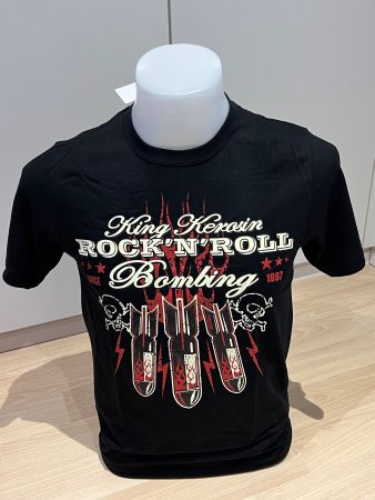 T-Shirt Rock’n’Roll Bombing King Kerosin GR:S  NEU