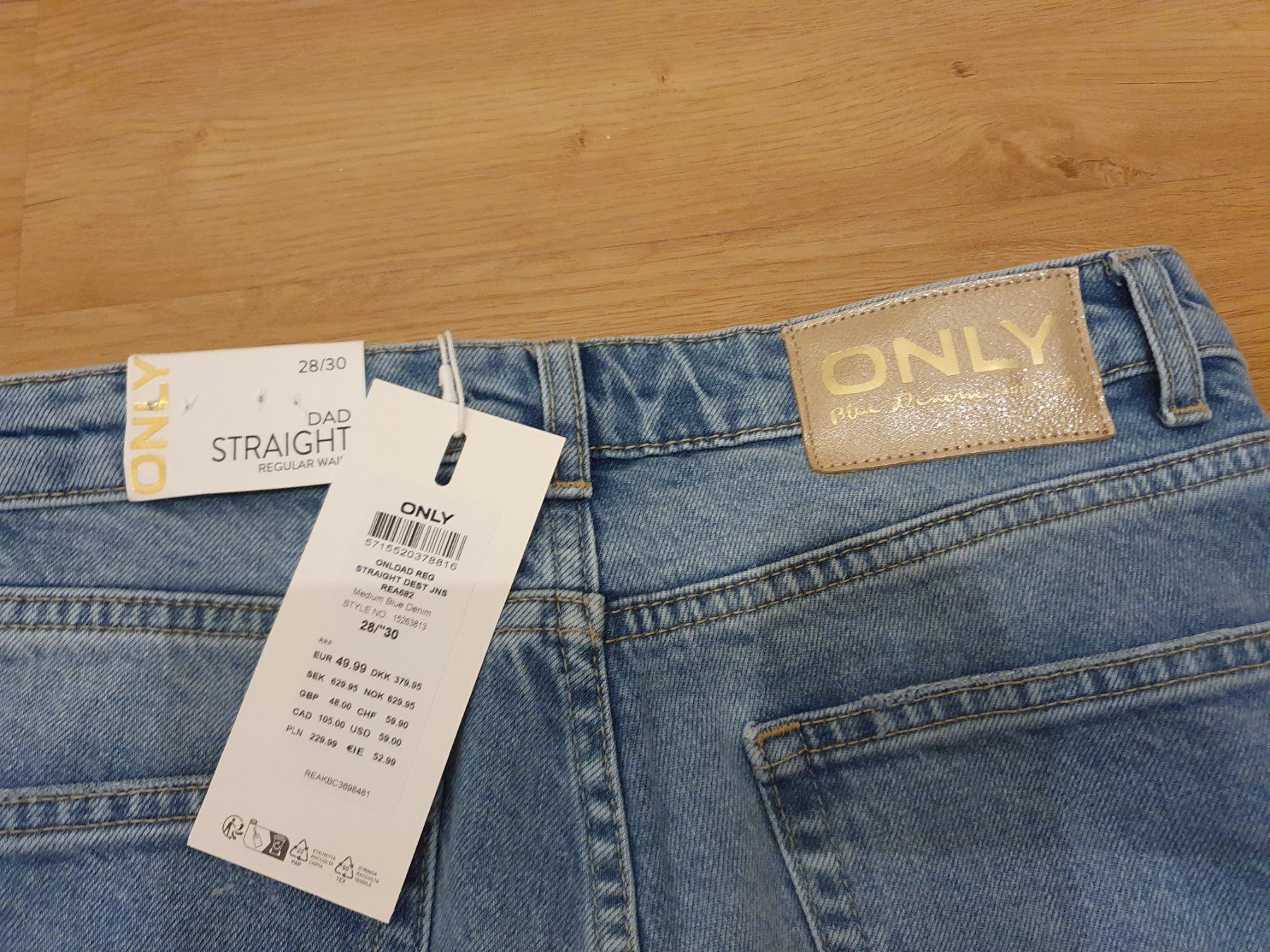 Only Jeans: ONLY gerade Jeans W 28, L:30, NEU – Nuovo e nell'imballaggio originale da Heinrichswil venduto da sabi2809 4