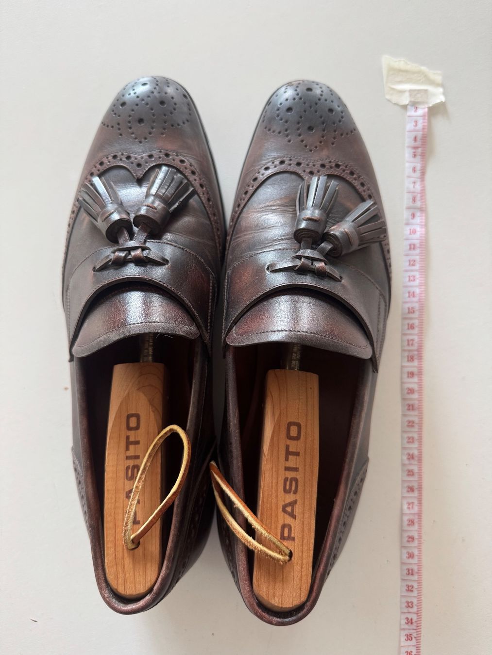 Bally Chaussures hommes: Original BALLY Herren-Tassel-Loafer aus Leder – Grösse 40 – D'occasion à Klingnau par Pfidico 1