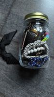 Modeschmuck Konvolut im Glas gemischt gebrauchter Zustand