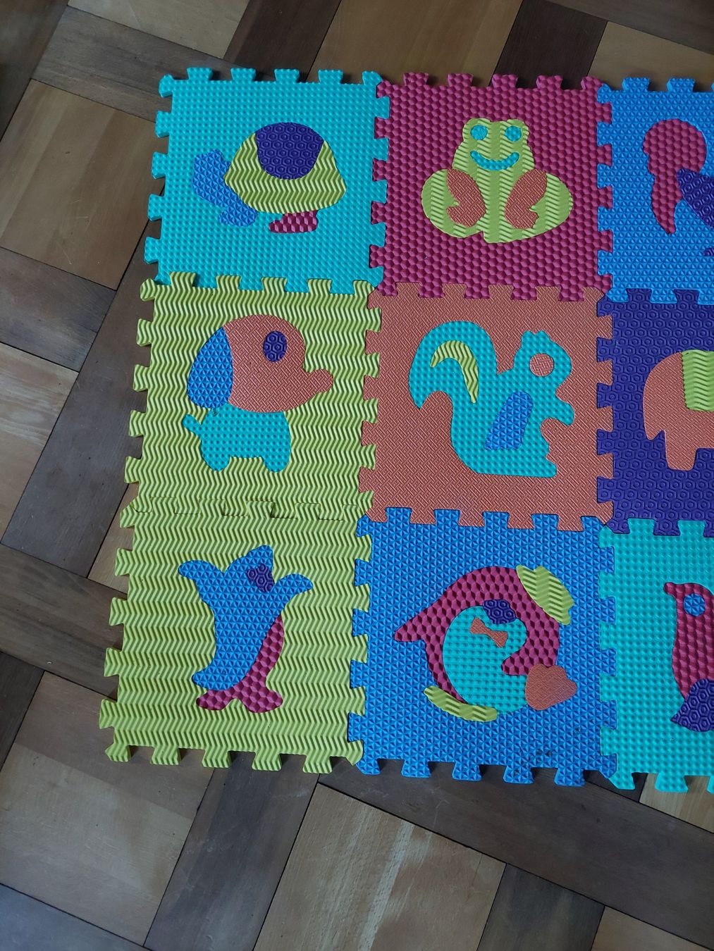 Tapis de jeu: Tier Puzzlematten / Bodenmatten / Sensorikmatten 9er-Set – D'occasion à Beckenried par Havacola 3