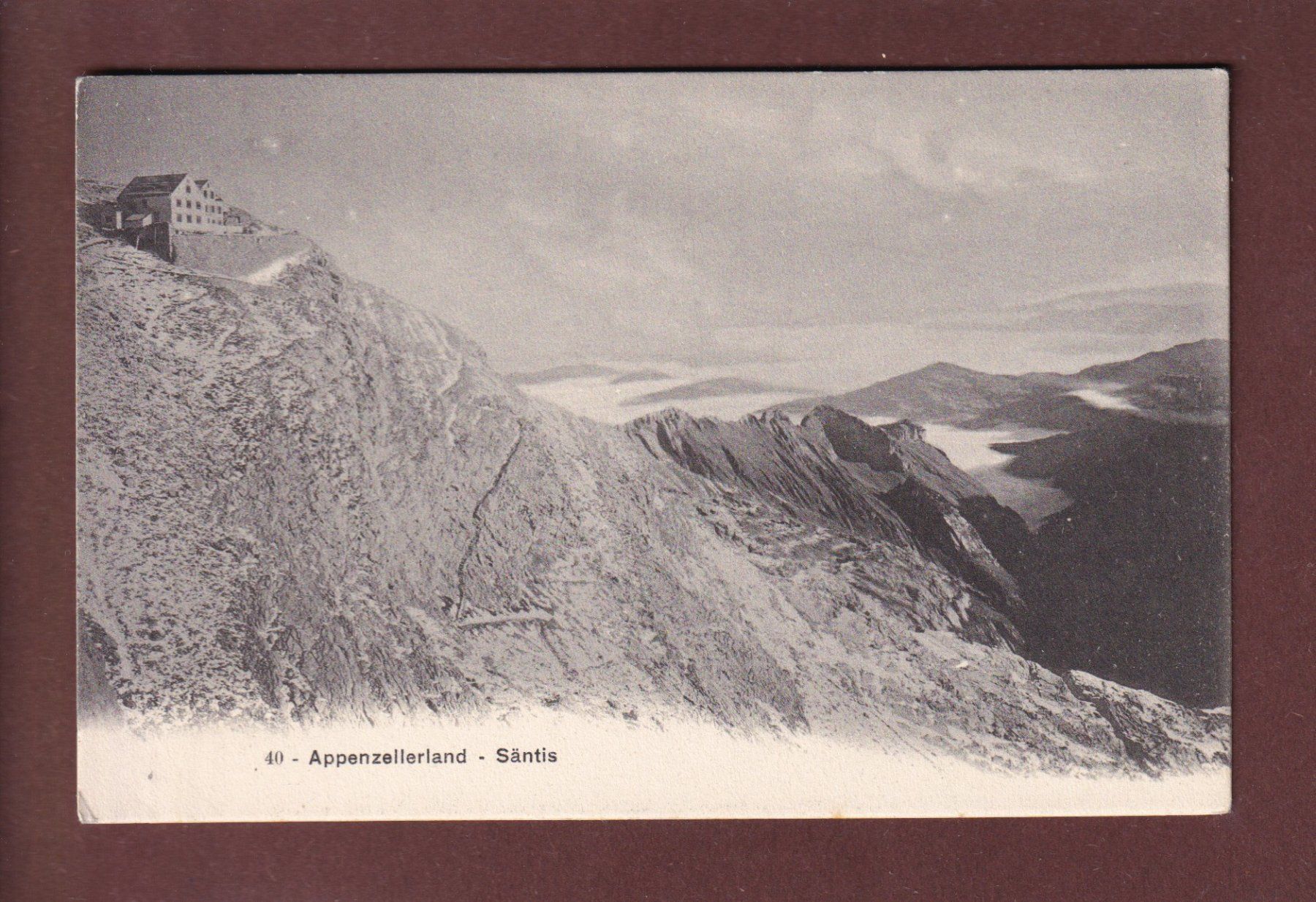 Cartoline postali: SÄNTIS – Usato da Pully venduto da nicecards