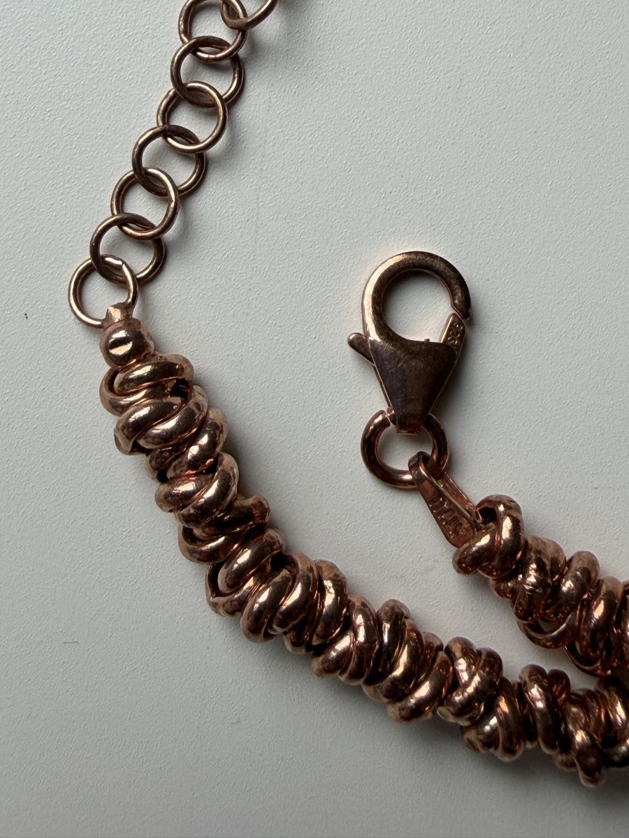Bracciali & Braccialetti: Armband 925 Silber Rosé vergoldet – Nuovo (secondo la descrizione) da Gossau SG venduto da sushifactory 1