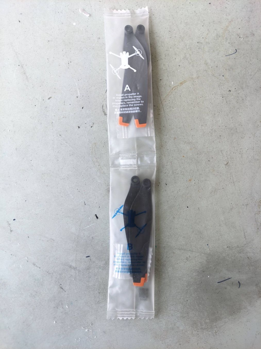 DJI Modellismo RC: Original DJI Mini 3 Pro / Mini 4 Pro Propeller – Nuovo e nell'imballaggio originale da Geneve venduto da T36