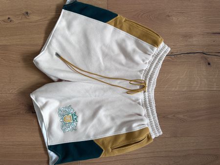 RHUDE WINSTON CREST SHORT CREME
